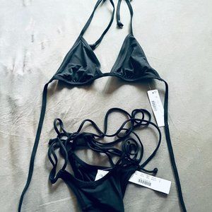 J.CREW Playa Miami String Bikini Top & Bottom (M)